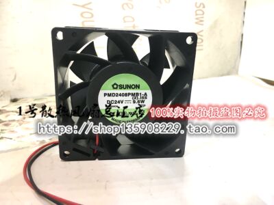 原装SUNON建准风机PMD2408PMB1-A DC24V 8038 9.6W 散热风扇