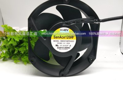 全新SanAce172W MODEL 9WG5748P5H003 DC 48V 1.62A