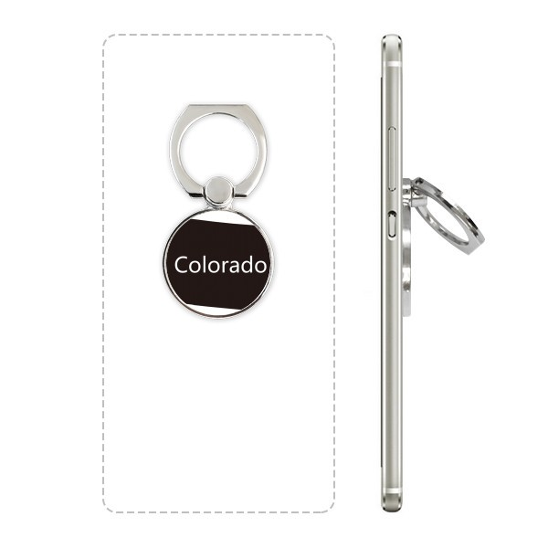 科罗拉多州美国地图手机支架指环多功能黏贴懒人桌面支撑礼品直播