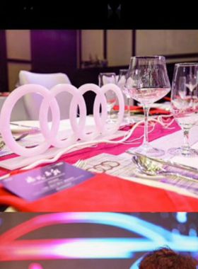 聚会摆件团队标语桌面装饰