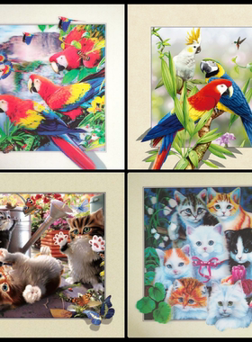 3DPET光栅立体画米航裸眼高清