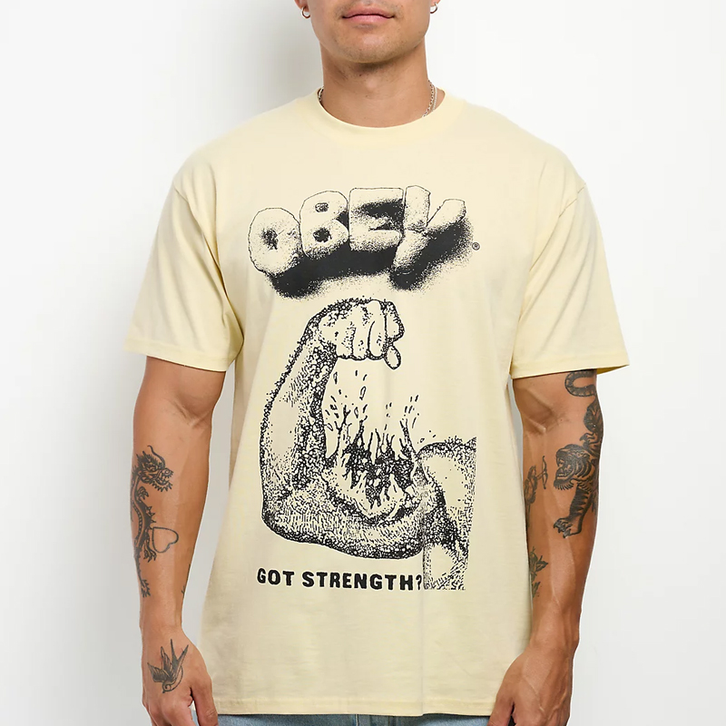 Obey街头潮流进口印花T恤