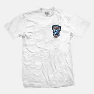 现货 潮牌嘻哈街舞滑板街头Back 市井店 美版 Off圆领T恤 DGK