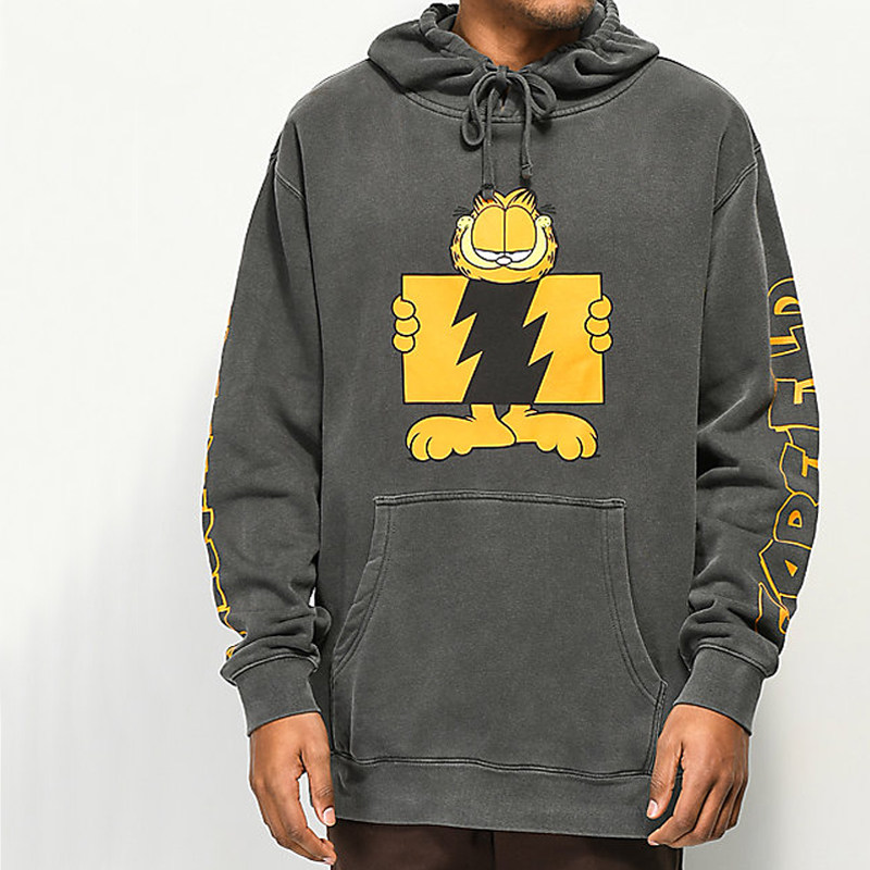 【现货】市井店 The Hundreds 美潮嘻哈加菲猫帽衫连帽卫衣 双11
