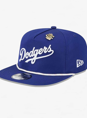 【代购】市井店 MLB x NE 美版潮牌道奇队BLC Golfer徽章棒球帽