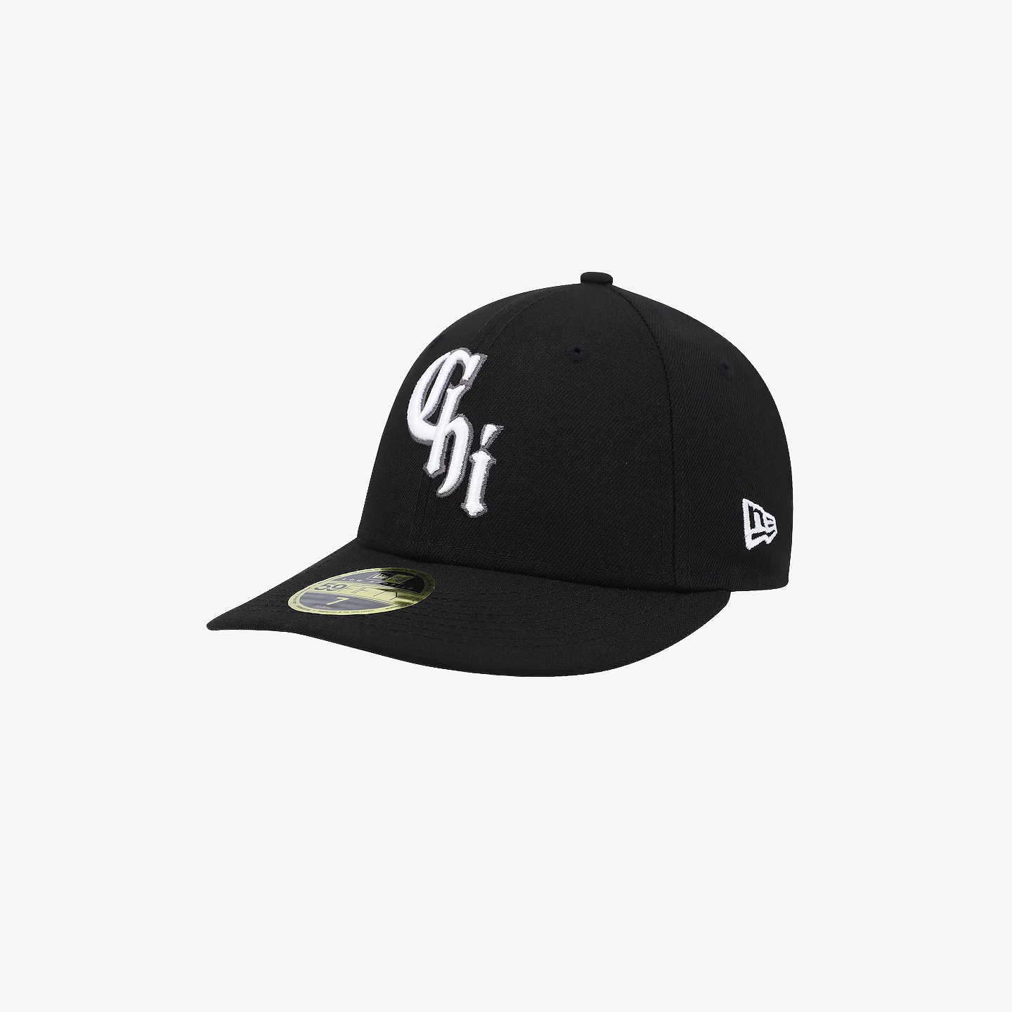 【代购】市井店 MLB x NE 美版潮牌嘻哈滑板白袜队59FIFTY棒球帽