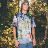 代购 美版 市井店 56K HUF Bronze 潮牌嘻哈街舞滑板Polo衫