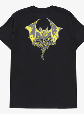 【代购】市井店 Creature 美版潮牌嘻哈街舞滑板Bat Relic圆领T恤