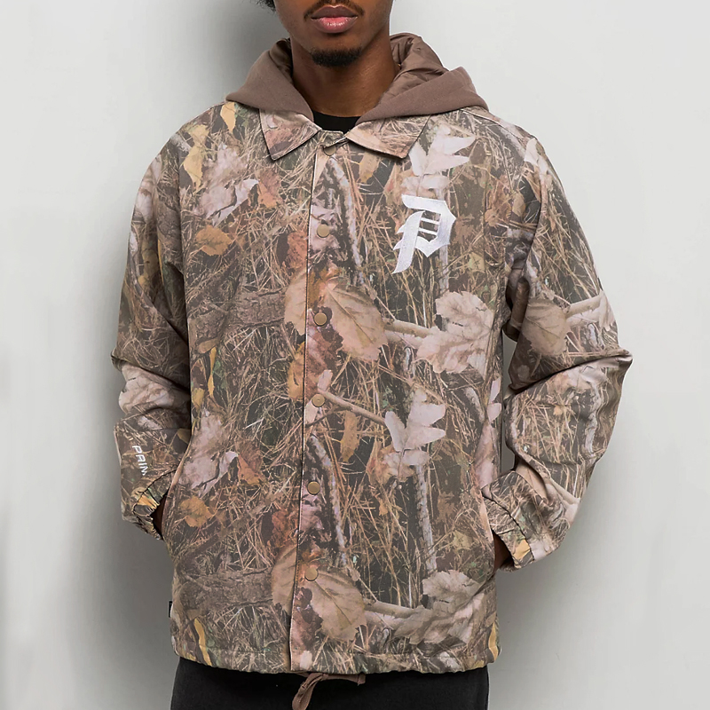 Primitive街头进口假两件夹克