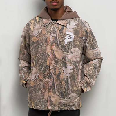 Primitive街头进口假两件夹克