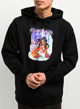 【代购】市井店40s & Shorties x Penthouse美版潮牌嘻哈滑板卫衣