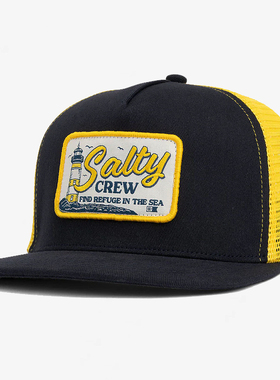 【代购】市井店 Salty Crew 美版潮牌嘻哈街舞滑板Ashore棒球帽