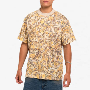 代购 美版 市井店 Walker 潮牌嘻哈街舞滑板MushroomT恤 Porous