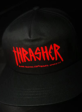 【现货】市井店 Thrasher x Toy Machine 美版潮牌嘻哈滑板棒球帽