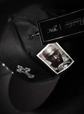 【现货】市井店Primitive x Tupac美版潮牌嘻哈滑板Royalty棒球帽