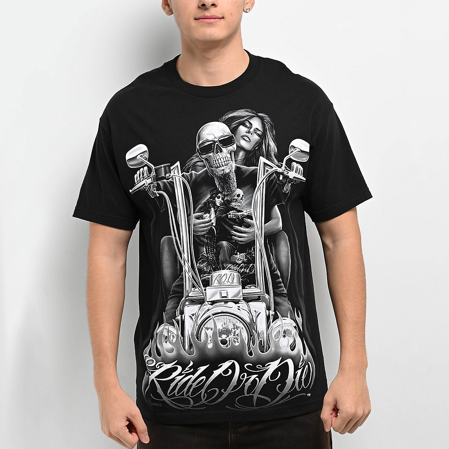 DGA街头潮流进口涂鸦T恤