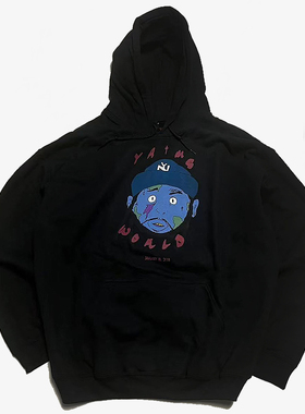 【现货】市井店 A$AP MOB 美版潮牌嘻哈世界巡演帽衫美产连帽卫衣