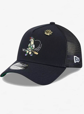 【代购】市井店 MLB x NE 美版潮牌勇士队BLC A-Frame徽章棒球帽