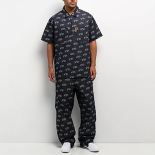 【代购】市井店 FB County 美版潮牌嘻哈All Over Print工装衬衫