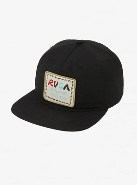 【代购】市井店 RVCA 美版潮牌嘻哈街舞滑板Mel G平檐棒球帽