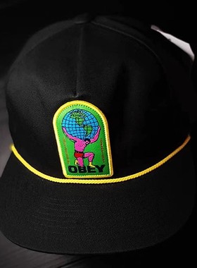 【现货】市井店 Obey 美版潮牌嘻哈街舞滑板Interational棒球帽