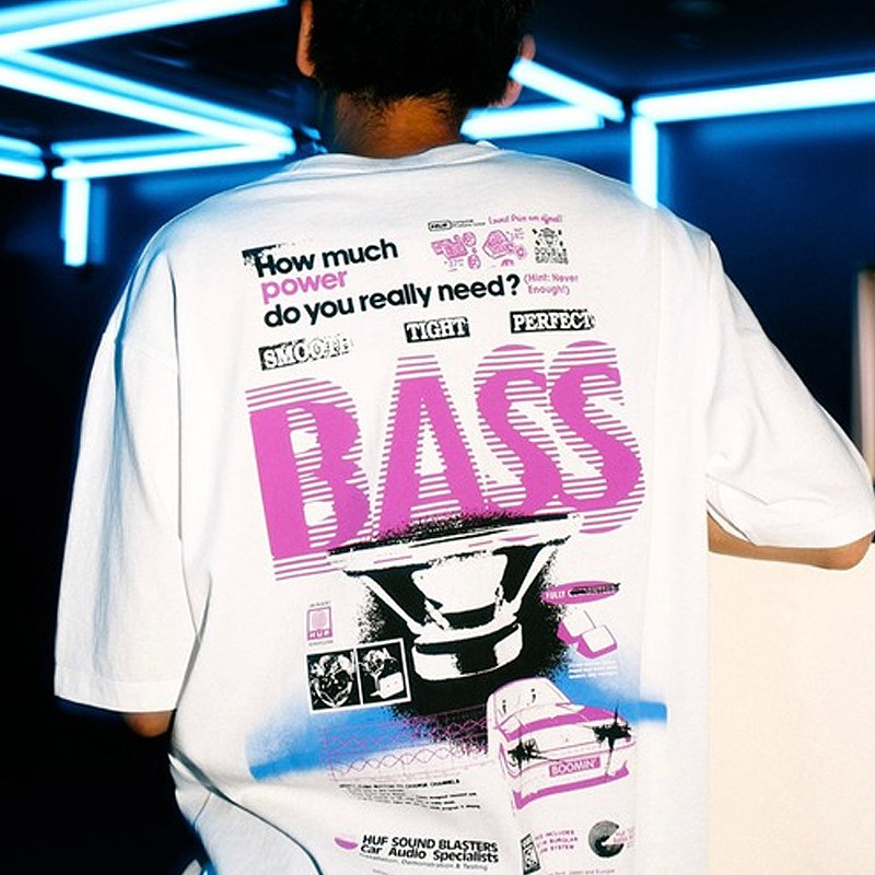 HUF街头潮流进口印花T恤