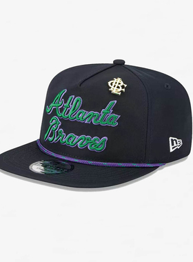 【代购】市井店 MLB x NE 美版潮牌勇士队BLC Golfer徽章棒球帽