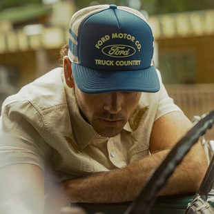 【现货】市井店 Brixton x Ford 美版潮牌滑板Built Tough棒球帽