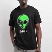 代购 市井店 Baker 美版 潮牌嘻哈街舞滑板CA印花T恤