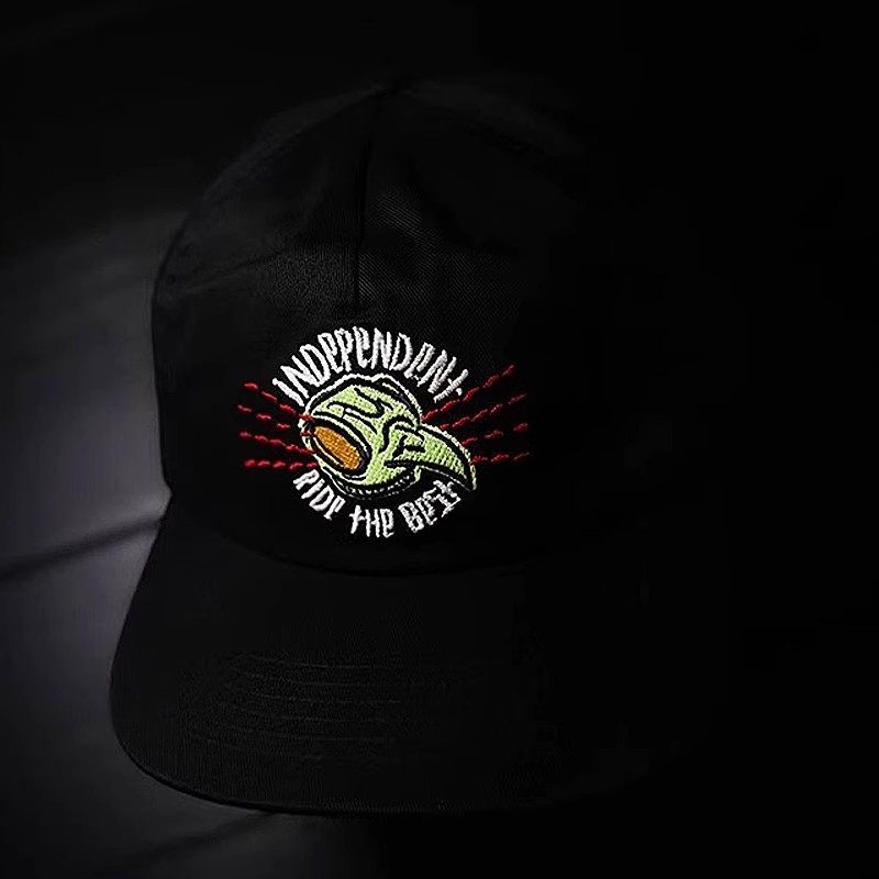 【现货】市井店 Independent 美版潮牌嘻哈街舞滑板HT平檐棒球帽