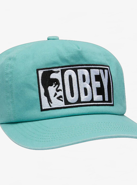 【代购】市井店 Obey 美版潮牌嘻哈街舞滑板Half Icon棒球帽