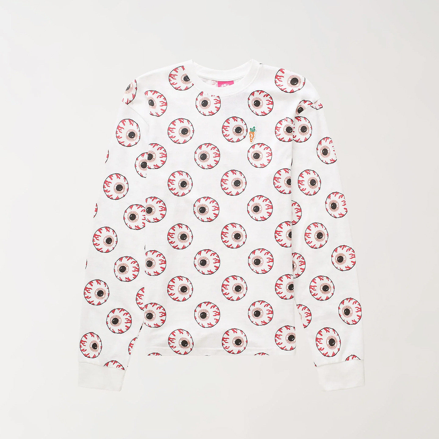 【代购】市井店 Mishka x Carrots 美版潮牌嘻哈街舞滑板长袖T恤
