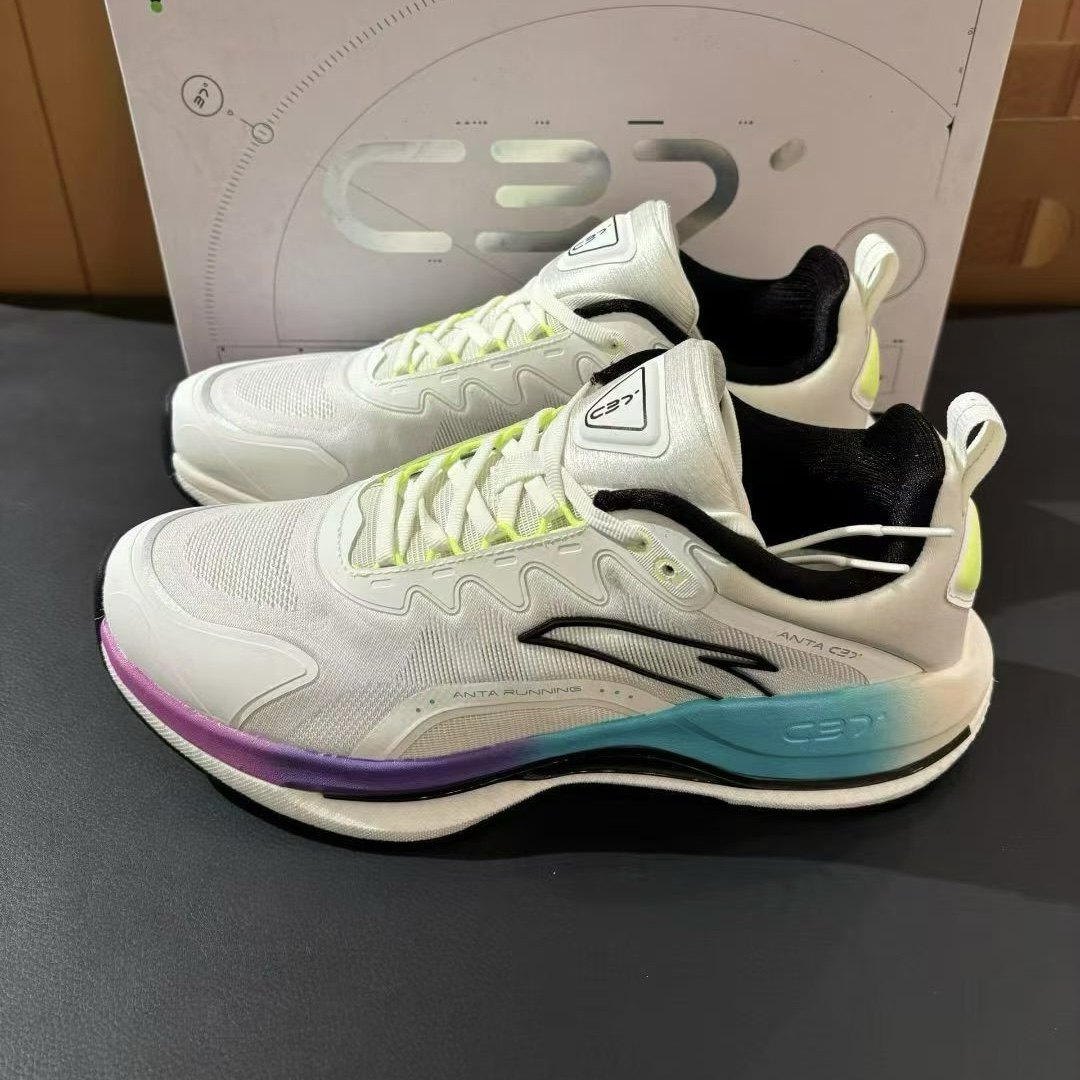 安踏C37 5代丨软底舒适跑鞋男春季氮科技缓震慢跑运动鞋912435537,运动鞋new,跑步鞋,淘宝优惠券,粉丝福利购,淘宝优惠卷