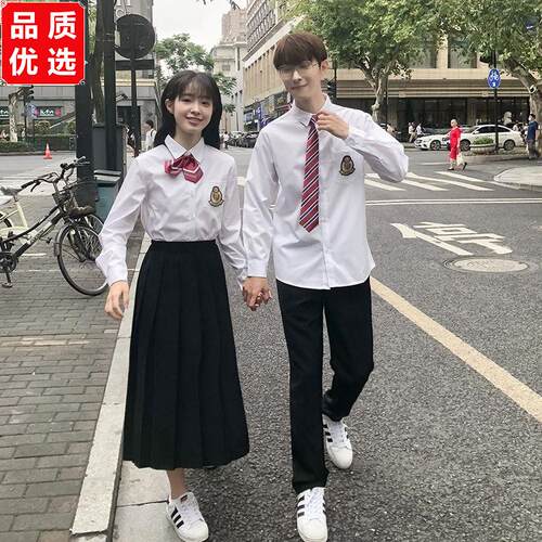 班服夏季套装高中生学院