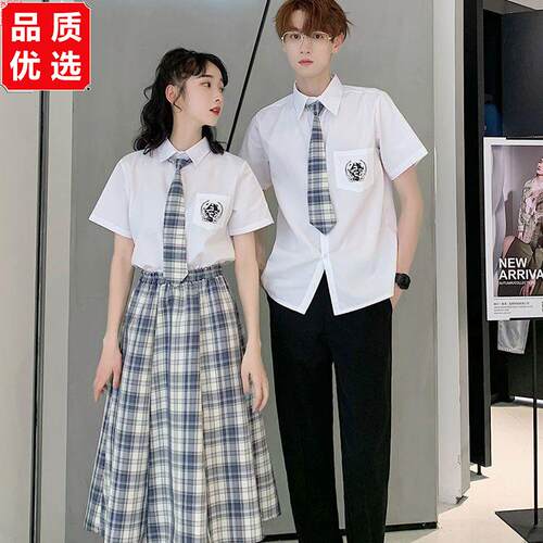 班服夏季套装学院风高中