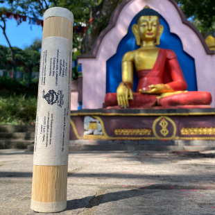 不丹皇室NADO幸福A级竹筒藏香108味草药不丹香线香（不丹正品）