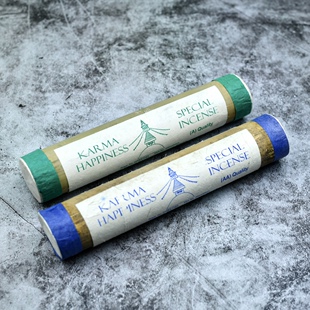 尼泊尔业力幸福筒装藏香Karma Happiness手工线香
