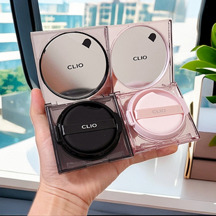 韩国CLIO气垫粉晶黑晶粉底BB霜定妆持久遮瑕强保湿小磁铁带替换装
