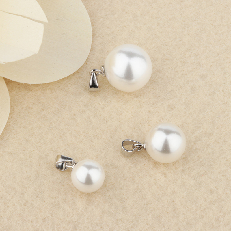 S925纯银淡水珍珠吊坠