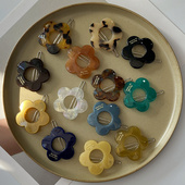 简约边夹碎发夹 法式 好看哦 韩国France家小号刘海夹 可爱小花朵