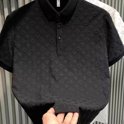 休闲穿夏季捡漏polo体恤衫干活薄款保罗的短袖翻领衫宽松男士