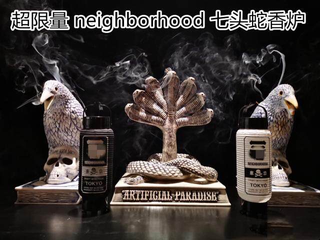 现货nbhd联名七头蛇香炉neighborhood fuct七头蛇香炉联名限量款