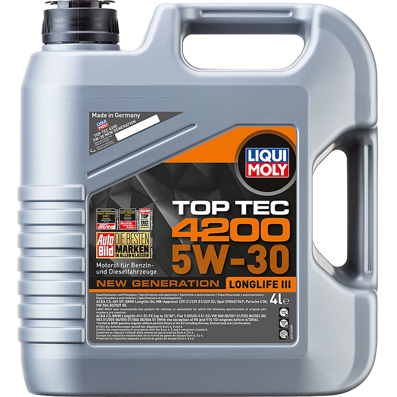 力魔顶技4200合成机油C2/C3