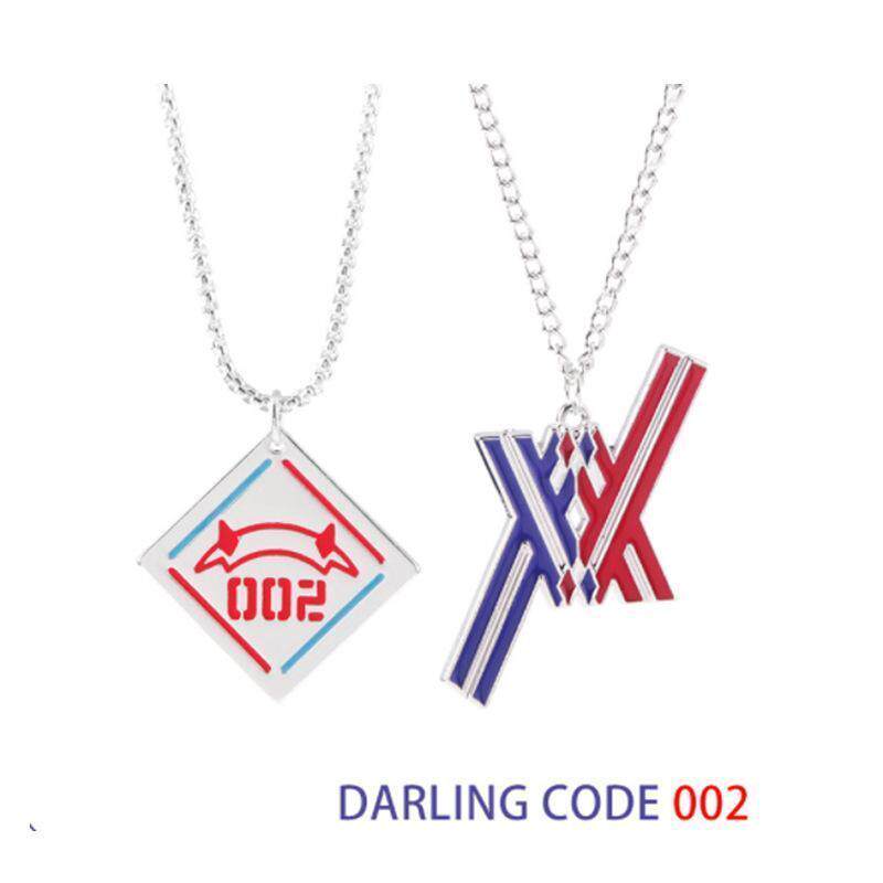 国家队2周边项链Darling in the Franxx吊坠钥匙扣书包挂件配饰品