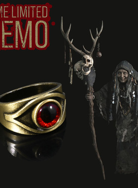 生化危机周边红眼戒指复古