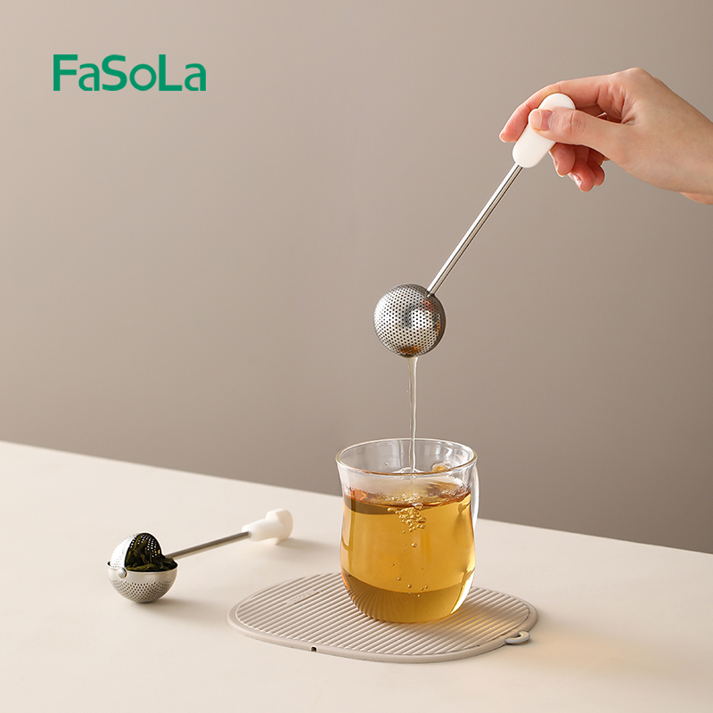 FaSoLa懒人泡茶神器茶叶过滤网勺