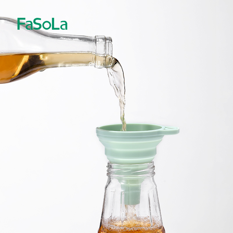Foldable Silicone Hopper/Funnel,Home/Kitchen Use