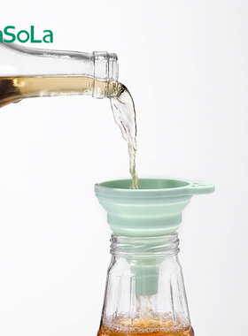 Foldable Silicone Hopper/Funnel,Home/Kitchen Use