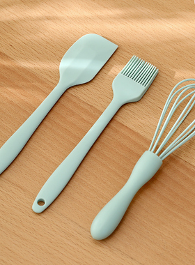 Silicone Baking Pastry BBQ Brush Basting Oil Spatula Scraper