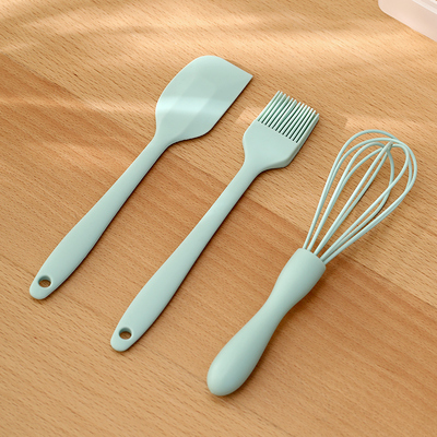 Silicone Baking Pastry BBQ Brush Basting Oil Spatula Scraper